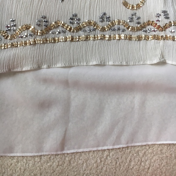 Calypso St. Barth Niut silk beaded skirt NWT!! - Picture 7 of 8